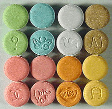 MDMA pills a.k.a. Ecstasy